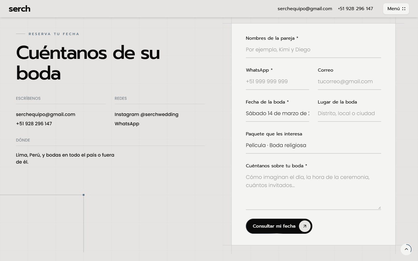 01 · Contacto